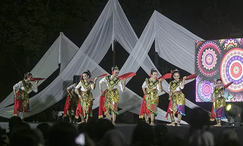 Hari Pertama, Festival Tari Semarak Budaya Indonesia 2023 di Balai Kota Solo