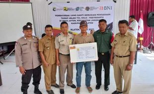 33 Lahan Joton Klaten Dibebaskan untuk Tol Solo-Jogja, Ganti Rugi Cair Rp52,5 M