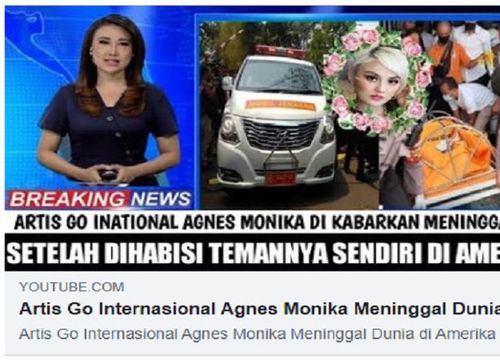 Kabar Agnez Mo Meninggal Dunia karena Dibunuh Cuma Hoaks