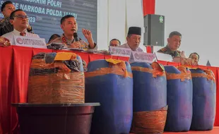 200 Kilo Sabu Cair Jaringan Lapas Gagal Diselundupkan WNA Iran di Teluk Banten