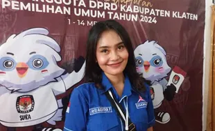 Masih Muda dan Jomlo, Eks Pramugari Cantik Nyaleg DPRD Klaten lewat Demokrat