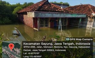 Puluhan Desa di Demak Terdampak Banjir Rob, Terparah Sayung