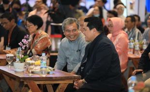 Erick Thohir Buka BRI & Pegadaian ICF 2023, BUMN Dukung Industrialisasi Kopi