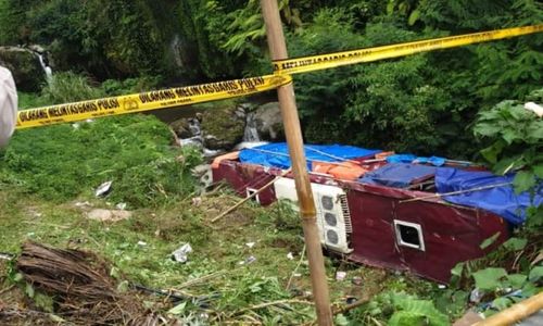 Sopir & Kernet Bus Kecelakaan di Guci Jadi Tersangka, Polisi Ungkap Alasannya