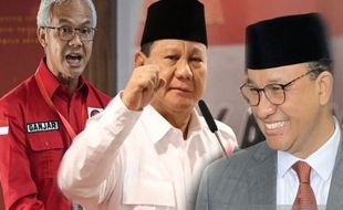 Survei LSI: Elektabilitas Anies Naik, Prabowo dan Ganjar Turun