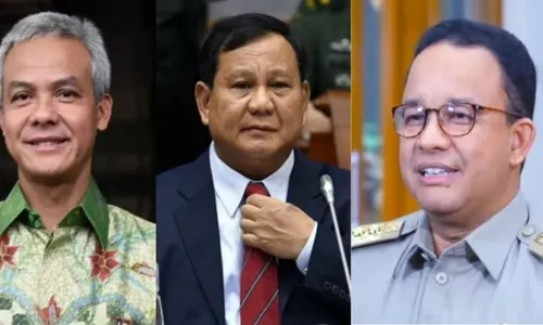 Survei Litbang Kompas: Head to Head Prabowo Menang Lawan Ganjar Maupun Anies