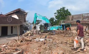 Warga Sempat Kunci Pintu, Total 7 Rumah Kena Tol di Pepe Klaten Dieksekusi