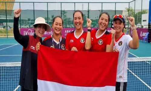 Hasil SEA Games 2023: Tim Tenis Putri Indonesia Akhiri Puasa Medali Emas