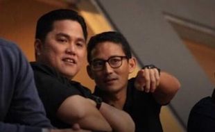 Tren Elektabilitas Cawapres: Erick Thohir Naik, Sandiaga & Ridwan Kamil Turun