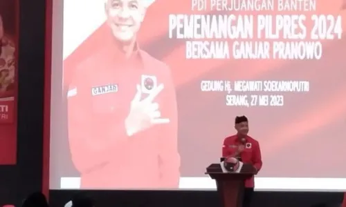 Sambangi Kader Banteng Banten, Ganjar Pranowo Sebut Pentingnya Peran Ulama