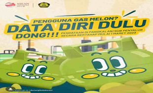 Sejumlah Masyarakat Solo Bisa Bebas Beli Gas Melon Tanpa Bawa KTP via Pengecer