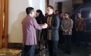 AHY Sowan ke Jusuf Kalla, Ucapkan Selamat Ultah Ke-81