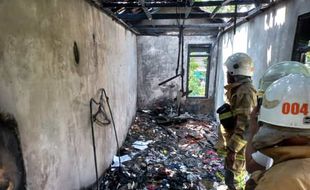 Gegara Kabel Digerogoti Tikus, Rumah di Jl Wahidin Sudirohusodo Klaten Terbakar