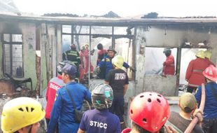 Rumah Dijual di Manahan Solo Hangus Terbakar, Belum Diketahui Penyebab