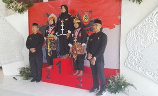 Blora Juara Umum Lomba Pencak Silat IKSPI Kera Sakti Cup I Jateng di Boyolali