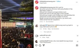 Konser Slank di Semarang Ricuh, Kaca Pecah dan Pintu Stadion Diponegoro Jebol