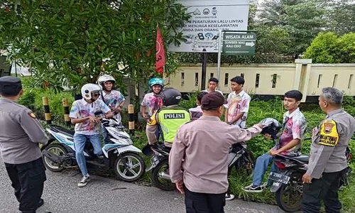 Rayakan Kelulusan, Pelajar di Salatiga Gelar Konvoi di Jalan