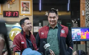 Menpora Bertemu Raffi Ahmad Bahas Pertandingan Amal Tenis