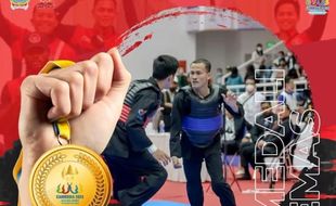 Wah! Pesilat Klaten Khoirudin Mustakim Sumbang Emas bagi Indonesia di SEA Games