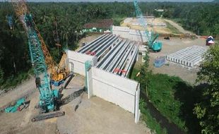 Begini Progres Pekerjaan Konstruksi Tol Bawen Jogja