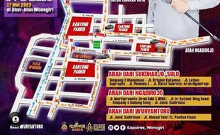 Cek! Ini Lokasi Parkir Kendaraan Penonton Konser Noah di Alun-Alun Wonogiri