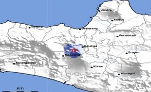 Rentetan Gempa Kecil Guncang Salatiga dan Sekitarnya, Sehari Sudah 3 Kali