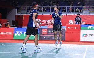 Hasil Malaysia Masters 2023: Rinov/Pitha Menang, Sempat Hilang Fokus