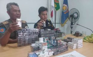 Ketahuan Jual Rokok Ilegal di Pedan Klaten, Warga Sukoharjo Didenda Rp8,5 Juta