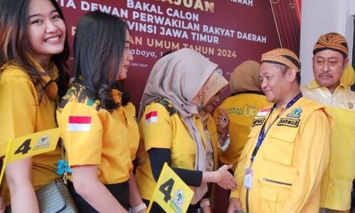 Caleg Perempuan Partai Golkar Jawa Timur Bening-bening, Ini Dia Orangnya