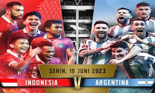 Cara Penukaran Tiket Nonton Indonesia vs Argentina di Stadion