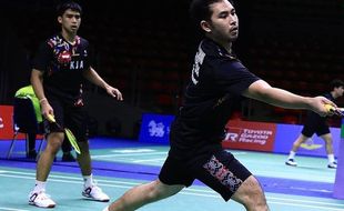 Hasil Ganda Putra Thailand Open 2023: Sabar/Reza Hadapi Leo/Daniel di 32 Besar