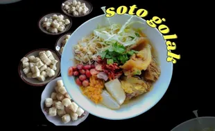 Unik, Soto Khas Wonosobo Disajikan dengan Jajanan dari Singkong