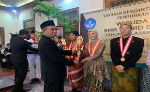 Sebanyak 201 Siswa SMK Sahid Solo Diwisuda, Lulusan Diharap Mampu Berdikari