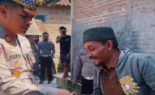 Ini Sosok Triyadi, Pesepeda Tanpa Ban Viral & Dapat Hadiah dari Polres Boyolali