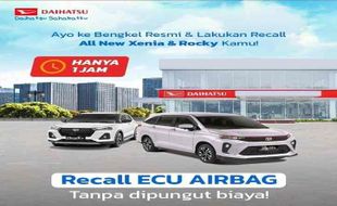 Dear Pemilik All New Xenia dan Rocky! Yuk Ikut Program Spesial Recall Daihatsu