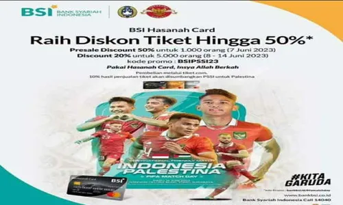 Giliran Wong Solo War Tiket Indonesia vs Palestina: Harga Murah, Belinya Mudah