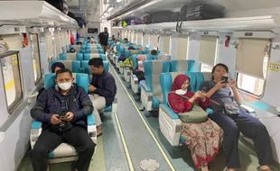 KA Pandalungan Relasi Jember-Gambir Berangkat dengan Rangkaian Darurat