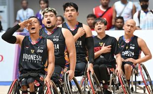 Hasil APG 2023 Kamboja: Langkah Wheelchair Basketball 3x3 Indonesia Terhenti