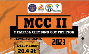 Mitapasa UIN Salatiga Gelar Climbing Competition II 2023 se- Jawa dan Sumatra