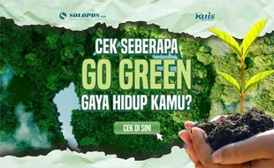 Peduli Lingkungan Hidup, Ikuti Kuis Cek Seberapa Go Green Gaya Hidup Kamu