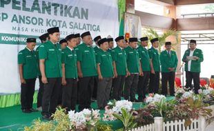 Selamat! Pengurus PC GP Ansor Kota Salatiga Dilantik, Pj Wali Kota Pesan Ini