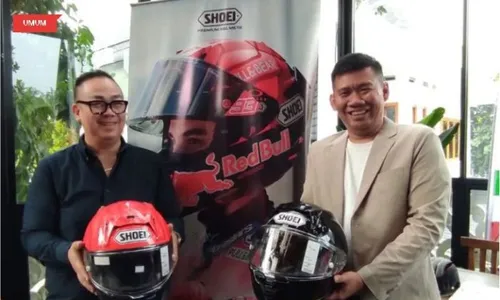 Helm Shoei Marc Marquez Dijual Mulai Rp11 Jutaan di Indonesia