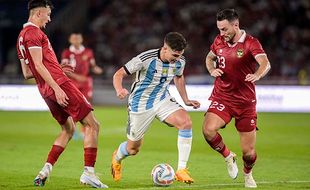 Timnas Indonesia Kalah 0-2 dari Juara Dunia Argentina, Ini Momen Pertandingan