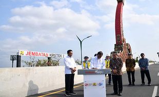 Diresmikan Jokowi, Jembatan Kretek II Rp364 Miliar Jadi Ikon Kabupaten Bantul