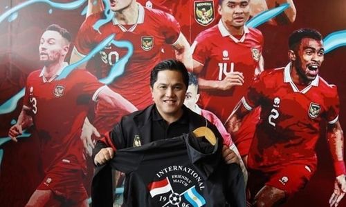 Jelang Indonesia Vs Argentina, Erick Thohir Apresiasi Antusiasme Pencinta Bola