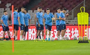 Timnas Argentina Gelar Latihan Kedua di SUGBK Jelang Lawan Timnas Indonesia