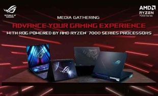 Keren! ASUS ROG Rilis Laptop Gaming, Prosesor AMD Ryzen™ 7000 Series Pertama