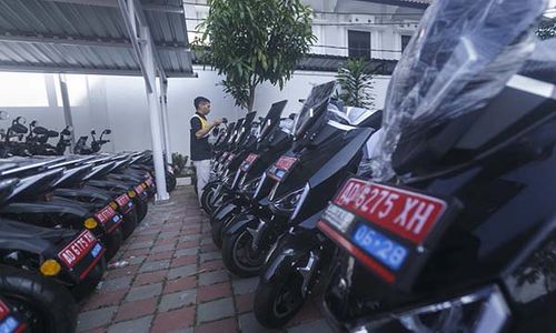 Kades dan Lurah Se-Soloraya Pakai Motor Dinas Nmax, Solo Pilih Motor Listrik