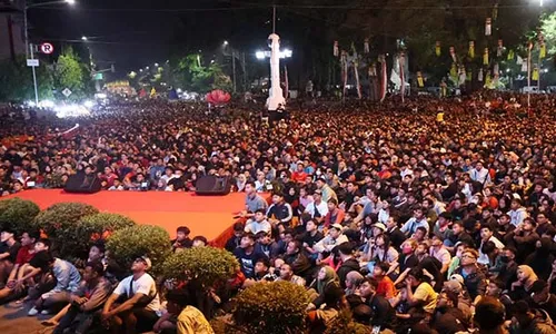 Besok, Jl. Jenderal Sudirman Solo Ditutup Total untuk Nobar Timnas Indonesia