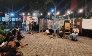 Menengok Pameran Karya Batik ‘Berpesan’ Soramata di Kebun Kopi Bintang Salatiga